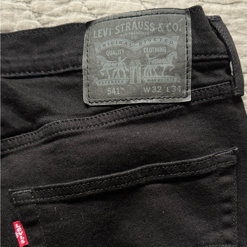 Mens 541 Black Levis Jeans